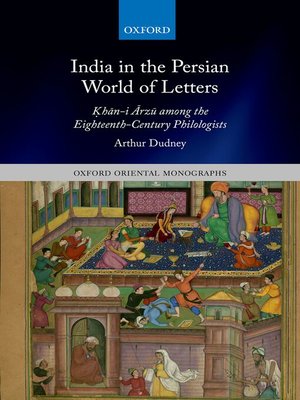 cover image of India in the Persian World of Letters